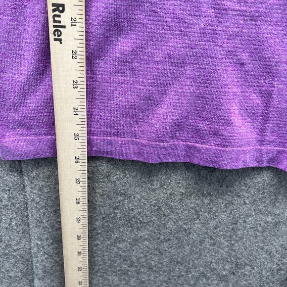 Lululemon Shirt Women 2 Purple Swiftly Tech Short Sleeve Seamless Lightweight - Picture 6 of 10